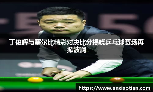 丁俊晖与塞尔比精彩对决比分揭晓乒乓球赛场再掀波澜